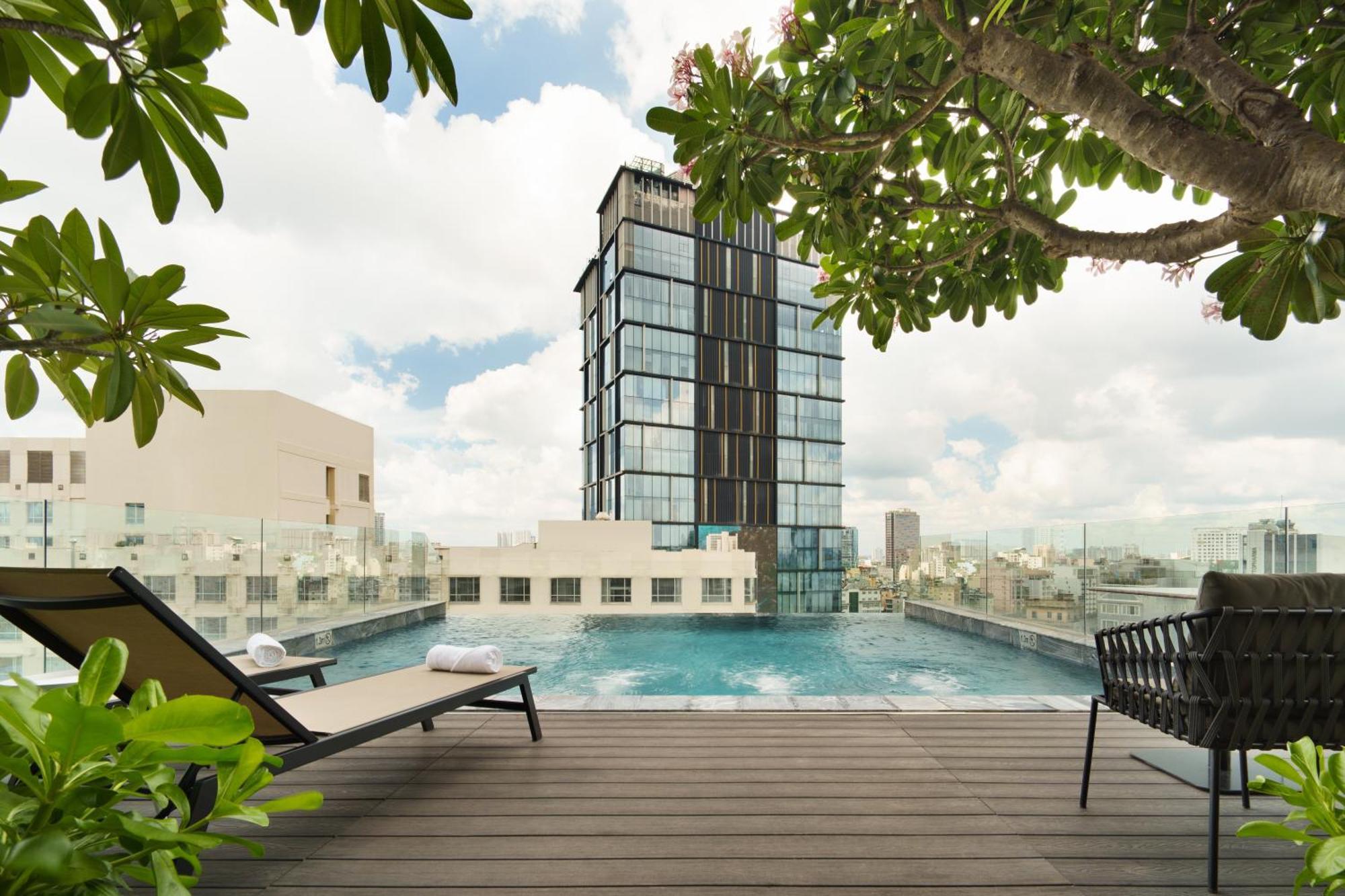 M City Hotel Saigon Ho Chi Minh-byen Eksteriør bilde